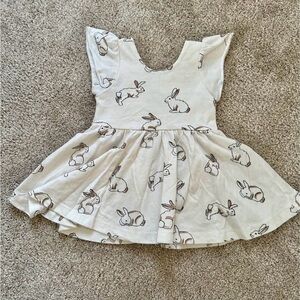 NWOT Monica & Andy Bunny Dress for Baby Girl (size 0-6 months)